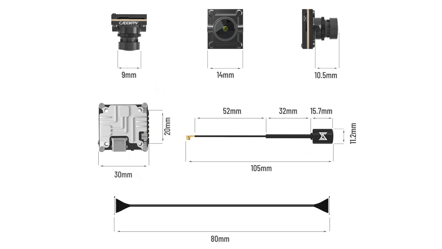 Caddx Nebula Pro Nano Vista Kit